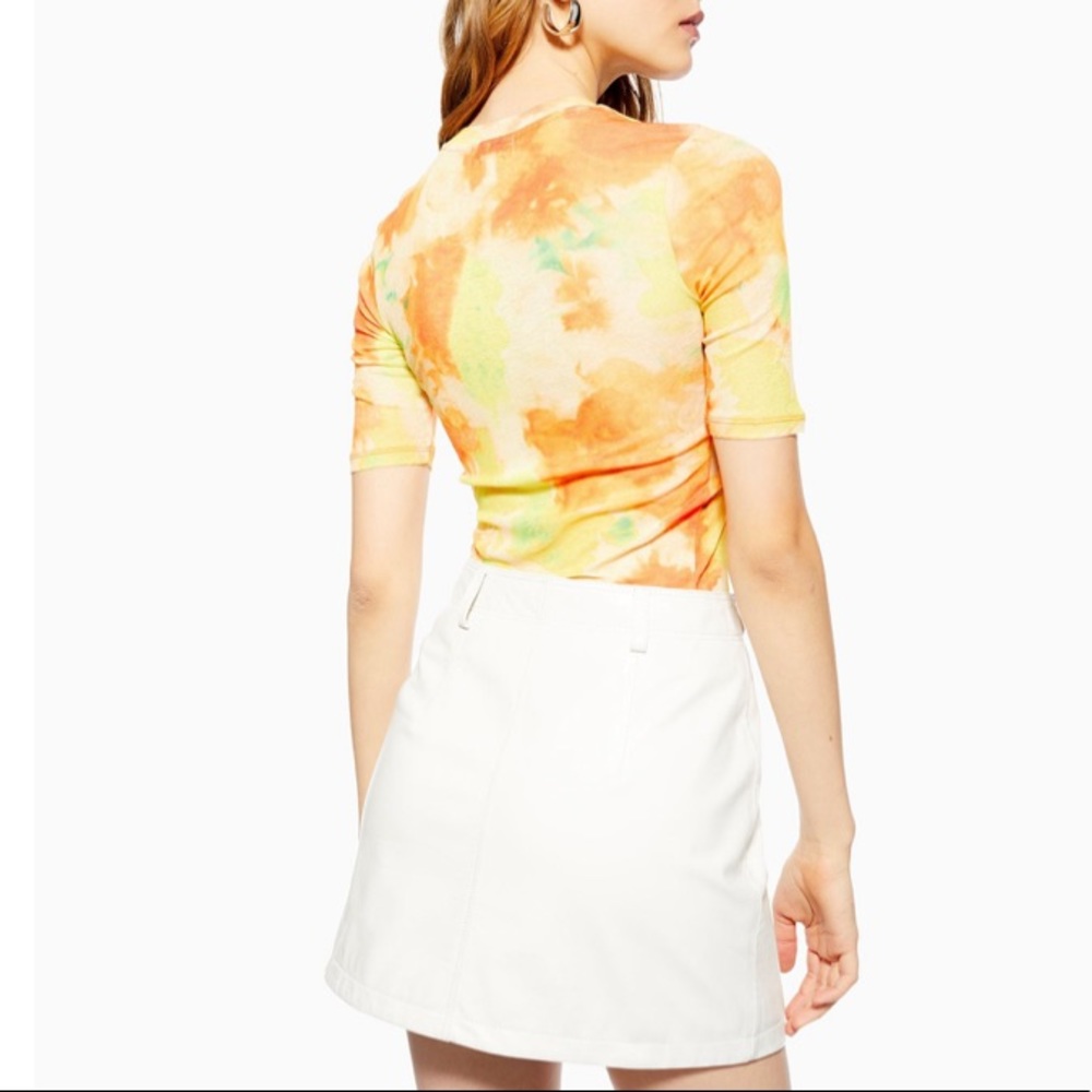 Mesh colorful shirt